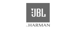 cinza_Logo JBL Harman speakers